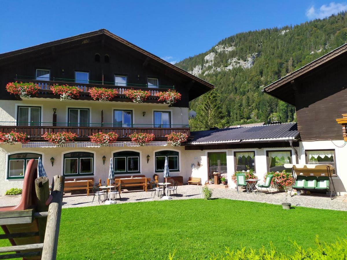 ホテル Garni Haus Jagerwirt フシュル・アム・ゼー エクステリア 写真